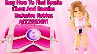 EASY How To Find Sparks Chest And Get The EXCLUSIVE Roblox ACCESSORY In Club Roblox METAVERSE Event