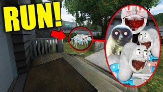 If You See Cursed THOMAS THE TRAIN HORDE Outside Your House, RUN AWAY FAST!! (Scary)