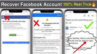 How To Solved You Disagreed With The Decision Facebook Problem 2022 |30 Days Account Disable Problem