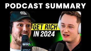 The Internet Money Expert: "Your Opportunity To Get Rich in 2024" | Luca Netz | Strike It Big