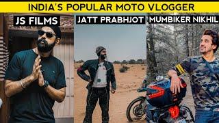 India's Popular Moto Vloggers | Bike Vloggers | Rishav Arya