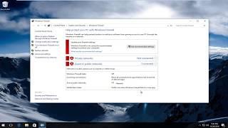 How To Turn On/Off Windows Firewall In Windows 10