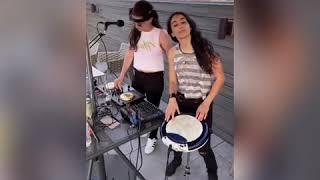 Rooftop Sessions! DJ/Drummer DJ Christie and Mila Tina