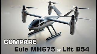 MotioNew Eule MH675 | 30kg heavy lift Hybrid VTOL, Lift B54 | Tandem Wing Hybrid VTOL