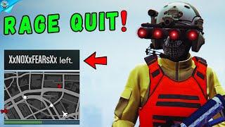 We make tryhards & griefers RAGE QUIT on GTA Online! (Part 1/2)