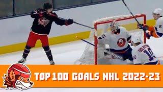 TOP-100 Goals NHL Season 2022/2023