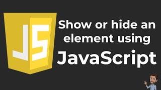 Show or hide an element using JavaScript!