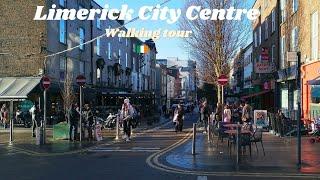 Limerick City Ireland Walking Tour 4K (HDR 60fps)