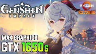 Genshin Impact | GTX 1650 Super + Ryzen 3 2200G | 1080p