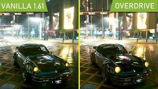 Cyberpunk 2077 Vanilla 1.61_DLSS3 vs Overdrive Ray Tracing Max RTX 4080 Graphics Comparison