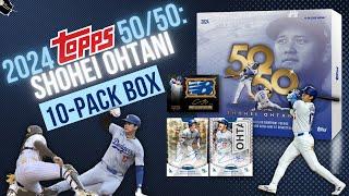 Feeling Robbed After Opening a Topps 50/50 Shohei Ohtani 10-Pack Box