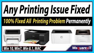 Printer not accepting print command  My Printer not printing 