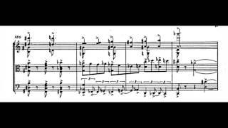 Alfred Schnittke - String Trio (w/ score) (1985)