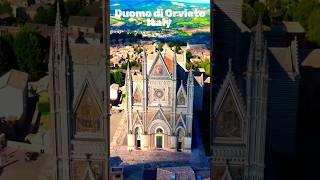 Italy's Most Popular Cathedral  Duomo di Orvieto| Triparya #shorts #italy #travel #yt