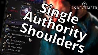 Single Authority Shoulders | Guide | Undecember