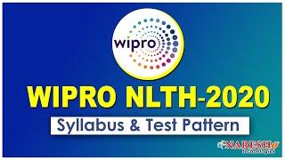 Wipro NLTH-2020 Syllabus and Test Pattern | Company Specific Training | Mr. Hari Krishna Sagar