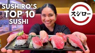 Guessing Sushiro’s Top 10 Sushi by eating my way through the menu! I ate too much…as usual. Lol