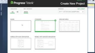 Telerik UI For Asp Net MVC    How to Create Telerik Project