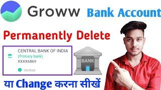 How to delete bank account from groww app Online 2021 | Groww Account Delete Kaise kare |TekHackerJi