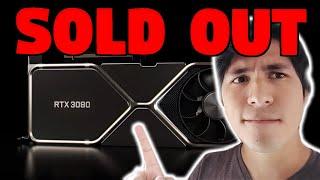 NVIDIA RTX 3080 SOLD OUT within SECONDS!  Bots, eBay, and People Raging!