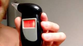 Breathalyzer Alcohol Tester - Breath Alcohol Test Digital Display