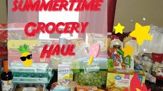 SUMMERTIME GROCERY HAUL2019- #summergroceryhaul #meadowsfamily6crew #familyof6