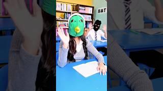 The young man wears a mask for a special reason.#school #trending #shorts