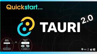 Tauri 2.0 QuickStart: quickly creating Desktop app with JS/TS | #tauri #rust #javascript #typescript