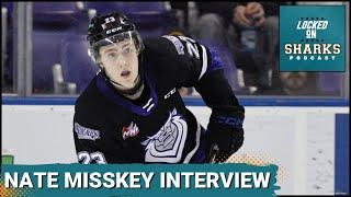 San Jose Sharks Prospect Nate Misskey On 2024 NHL Draft, Development Camp, And Victoria Royals