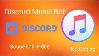 How to make a discord music bot? | Nodejs | No Coding | Play the song with the name