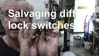 Salvaging diff lock switches