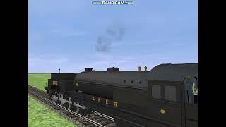 LNER U1 vs Big Bertha & Garratt Racing Trainz