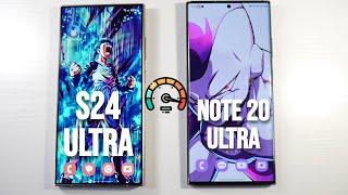 S24 Ultra VS Note 20 Ultra - Full Speed Test! Can This Old Flagship Keep Up?