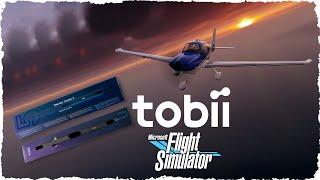 Tobii Eye Tracker 5 in 2024 im Microsoft Flight Simulator ▪ MSFS ▪ PC ▪ deutsch