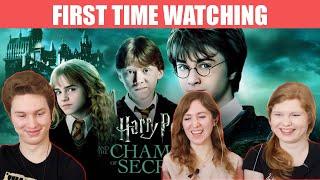 HARRY POTTER AND THE CHAMBER OF SECRETS (2002) |  FIRST TIME WATCHING |  MOVIE REACTION