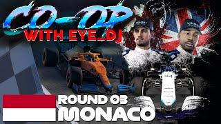 F1 2021 Monaco GP | Co-Op w/ EYE_DJ Round 3 - Full Strifium POV