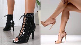 peep toe shoes | stiletto heels | high heels design | trendy footwear collection | pumps | platform