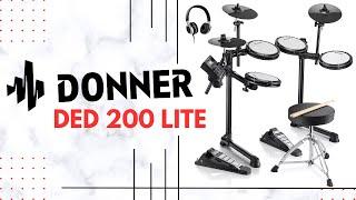 Donner DED200 Lite Electric Drum Kit FULL REVIEW