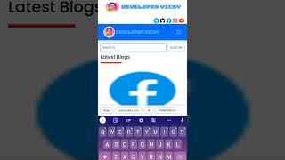 PHP Admin panel blog website #developervicky #developer #shorts #short