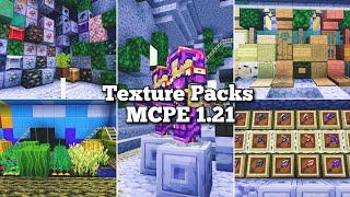 Best Resource Packs for Minecraft PE 1.21 | Texture Packs Bedrock Edition New Update!