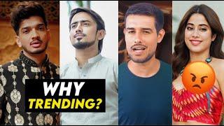 Why Every YouTubers & Celebrities Sharing This?, Elvish Yadav Vs Dhruv Rathee, Janhvi Kapoor Angry