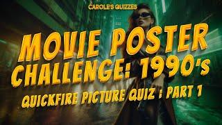 Movie Poster Challenge: 1990s Edition - Can You Name These 30 Films?