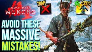 Black Myth Wukong - 11 Huge Mistakes Might Ruin Your Game (Black Myth Wukong Tips & Tricks)