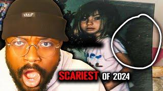 1 Hour Of The SCARIEST Ghost Videos Of 2024