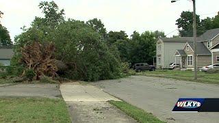 NWS confirms two tornadoes hit the Louisville area on the Fourth of July