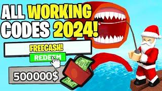 *NEW* ALL WORKING CODES FOR GO FISHING IN 2024! ROBLOX GO FISHING CODES