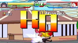 NICK54222 MUGEN: Homura Akemi (me) VS Ronald McDonald