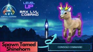 Tamed Shinehorn Spawn Command | Ark Survival Ascended