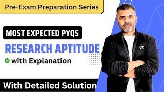 Research Aptitude | Most Expected PYQs in Jan-2025 UGC-NET Exam