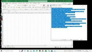 How to paste comma separated values in Excel